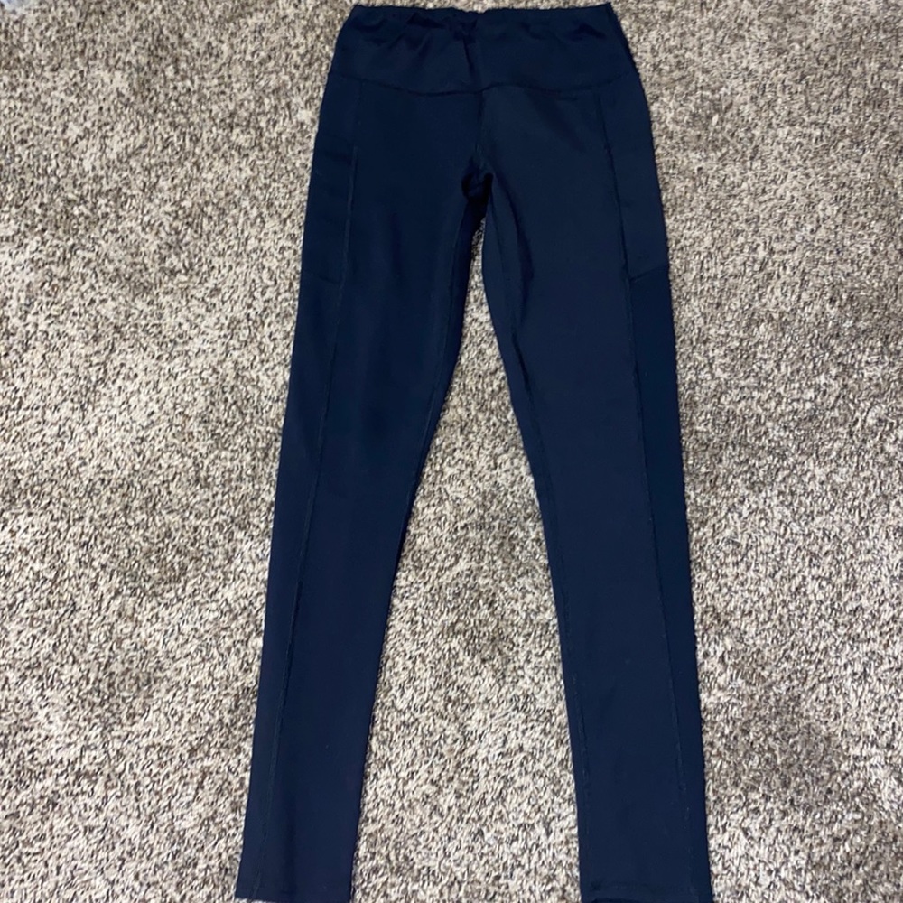 Black High rise Yoga Leggings